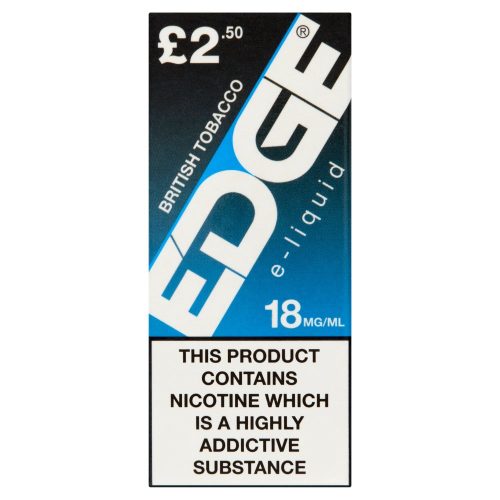 EDGE British Tobacco E-Liquid 18mg/ml