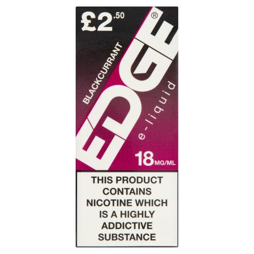 EDGE Blackcurrant E-Liquid 18mg/ml