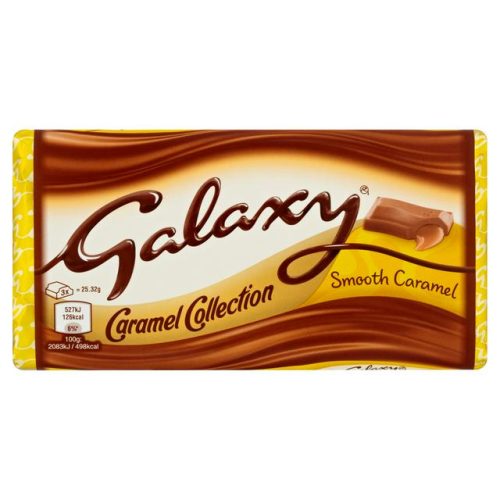 Galaxy Smooth Caramel Chocolate 135g