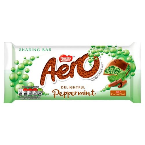 Nestle Aero Peppermint Chocolate 90g