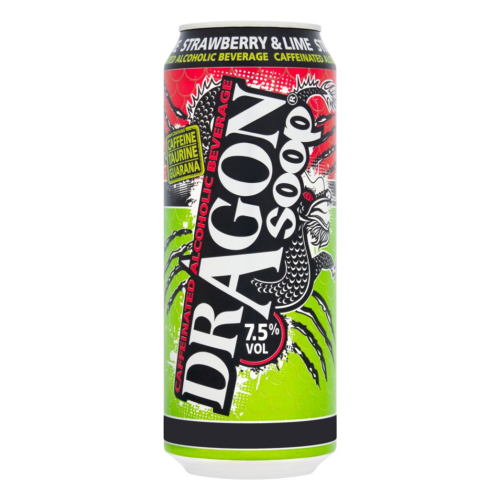 Dragon Soop Strawberry & Lime 500ml