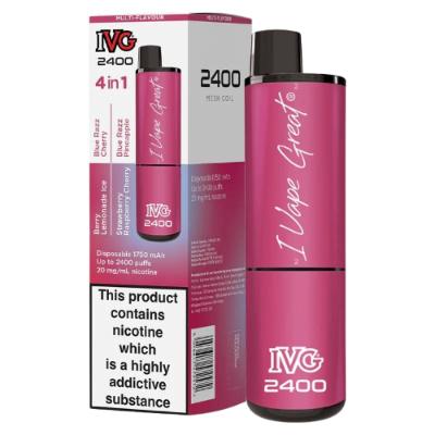 IVG 2400 4 in 1 Multi Flavour Berry Edition - Bring2 IVG 2400 4 in 1 Multi Flavour Berry Edition - Bring2