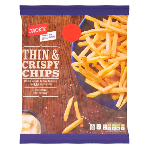 Jack's Thin & Chispy Chips 750g