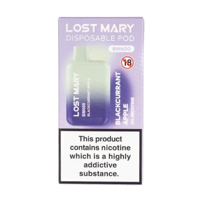 Lost Mary Prefilled Vape – Blackcurrant Apple