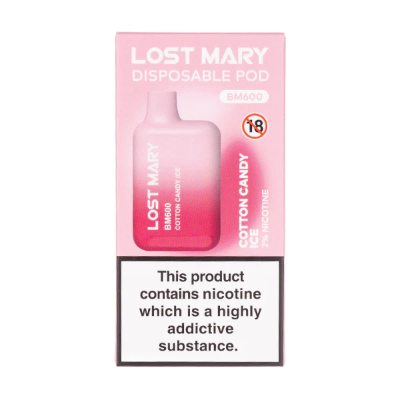 Lost Mary Prefilled Vape – Cotton Candy Ice
