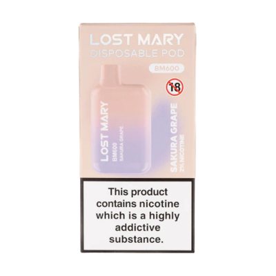 Lost Mary Prefilled Vape – Sakura Grape