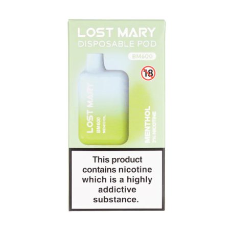 Lost Mary Prefilled Vape – Menthol