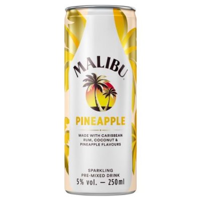 Malibu Pineapple Can 250ml