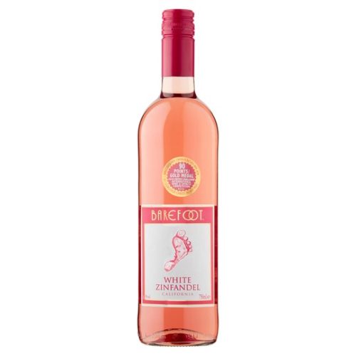Barefoot White Zinfandel Rose Wine 75cl