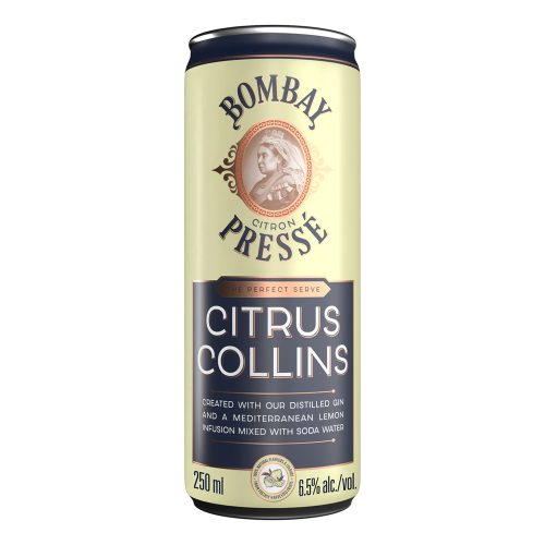 Bombay Citrus Collins Can 250ml