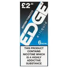 EDGE British Tobacco E-Liquid 6mg/ml