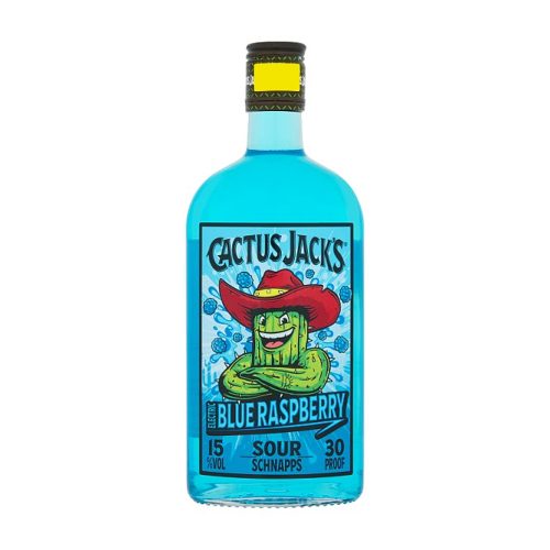 Cactus Jack's Schnapps Blue Raspberry 50cl
