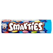 Nestle Smarties Milk Chocolate Tube 38g
