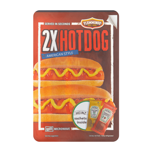 Flemmings Hot Dog x2 271g