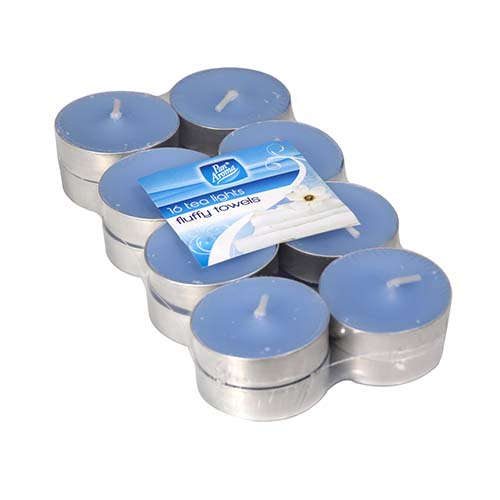 Pan Aroma 12 tea lights Pure Cotton Candles
