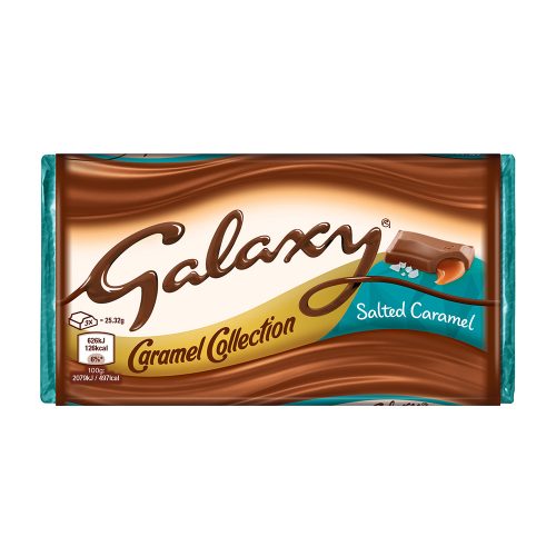 Galaxy Salted Caramel Chocolate 135g