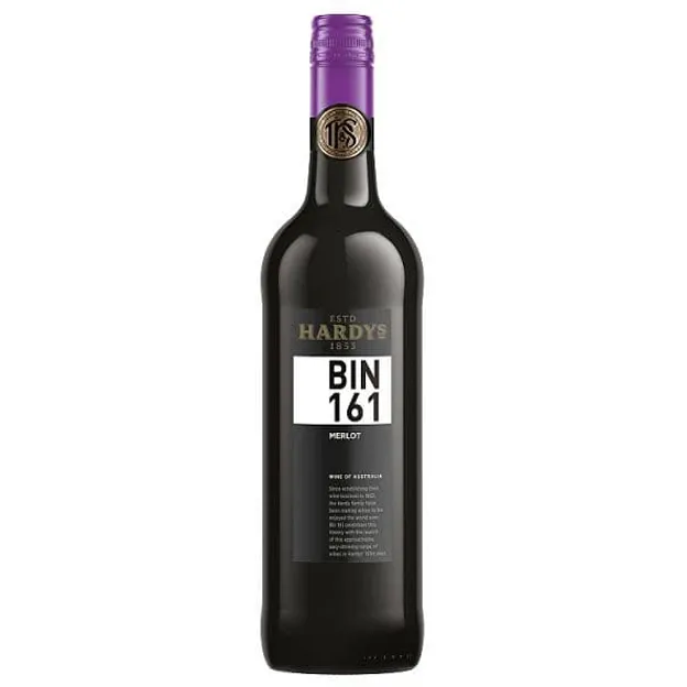 Hardys Bin 161 Merlot Red Wine 75cl