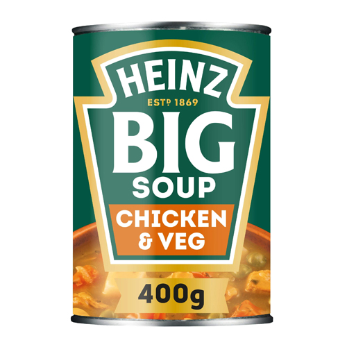 Heinz Big Soup Chicken & Vegetable 400g