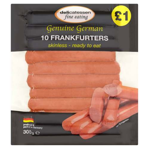 Delicatessen Fine Eating 10 Frankfurters 240g