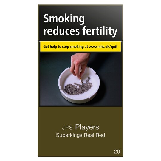 players real red cigarettes Jps Players Real Red Superkings