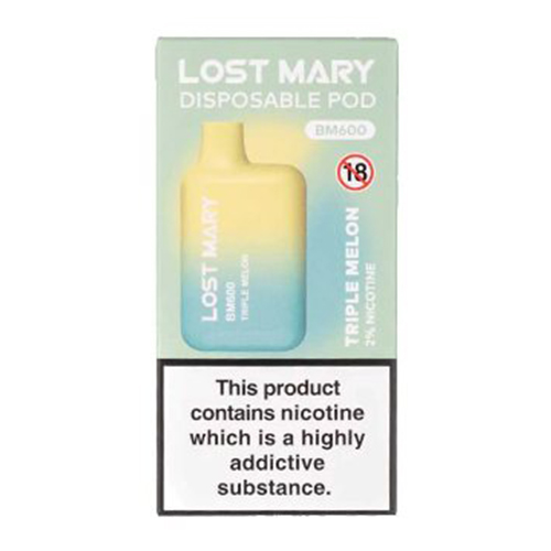 Lost Mary 6K Refillable Pod  Strawberry Raspberry Cherry Ice - Bring2