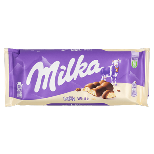 Milka Bubbly White Chocolate 95g
