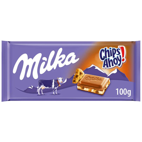 Milka Chips Ahoy Chocolate 100g
