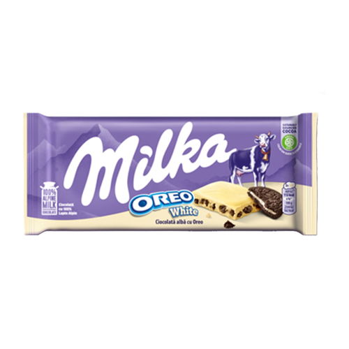 Milka Oreo White Chocolate 100g