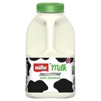 Milk Muller Semi Skimmed 568ml