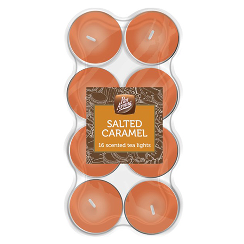 Pan Aroma 12 tea lights Cashmere and Apricot Candles