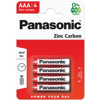Panasonic AAA Zinc Carbon Batteries