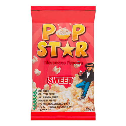 Pop Star Microwave Sweet Popcorn