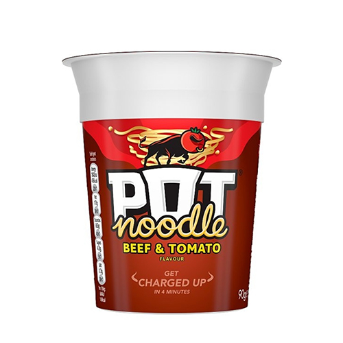 Pot Noodle Beef & Tomato