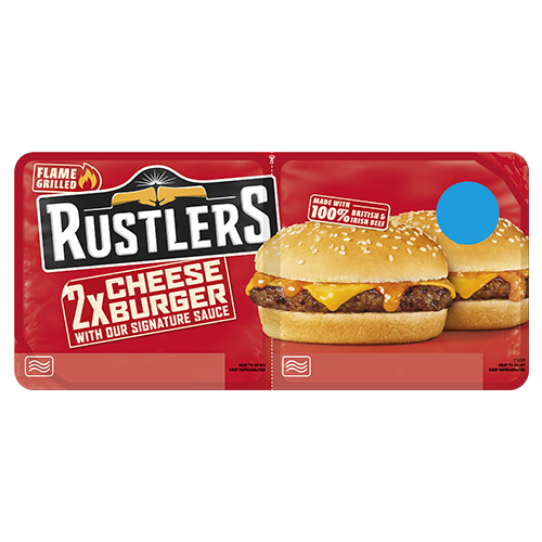 Rustlers 2x Cheese Burger