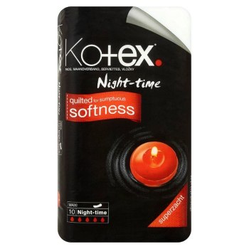 Kotex Softness Maxi 10 Night-Time
