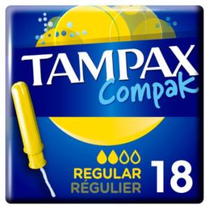 Tampax Compak Regular 18 Pack