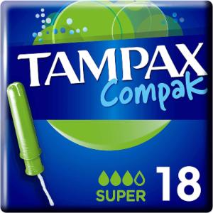 Tampax Compak Super 18 Pack