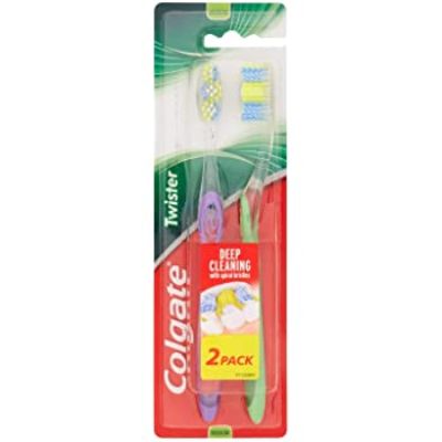 Colgate Twister Deep Clean Toothbrush x 2