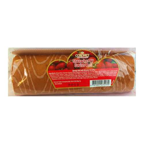 Coronet Strawberry Swiss Roll