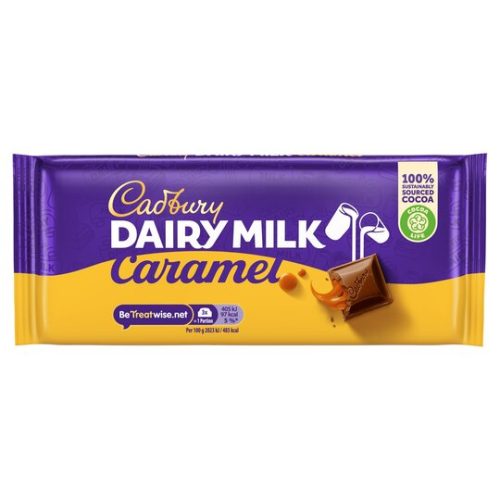 Cadbury Dairy Milk Caramel Chocolate 120g