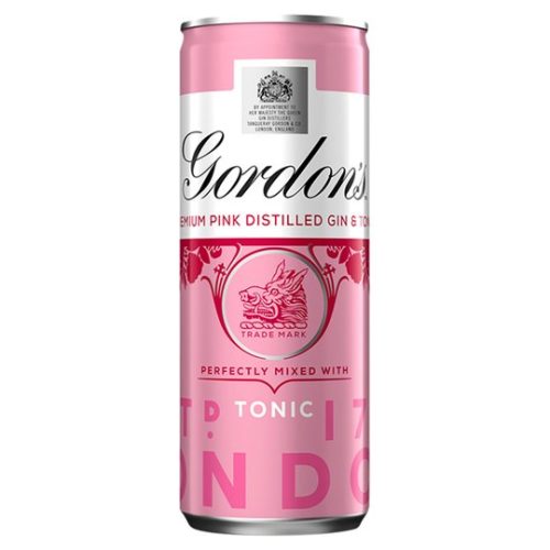 Gordon's Pink Gin & Tonic Can 250ml