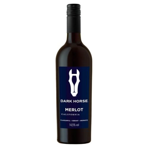Dark Horse Merlot Red Wine 75cl