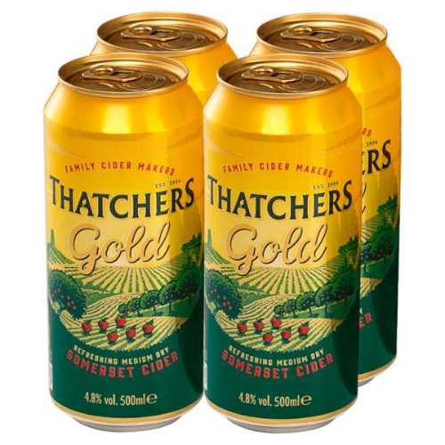 Thatchers Gold Cider 4x440ml