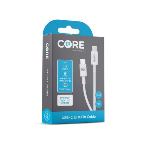 Core USB-C to 8-Pin Cable 1m 2.4A