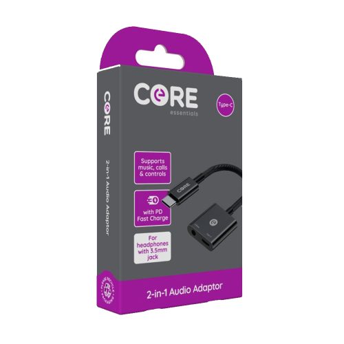 Core 2 in 1 Audio Adaptor