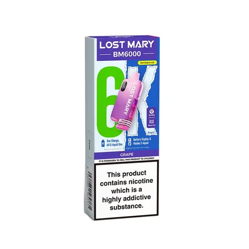 Lost Mary 6K Refillable Kit - Grape