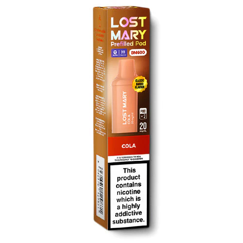 Lost Mary Cola BM600 Prefilled Pods