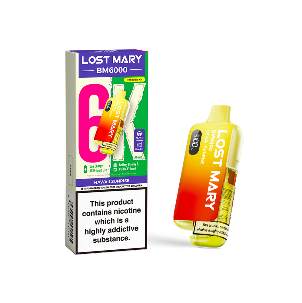 Lost Mary 6K Kit Hawaii Sunrise