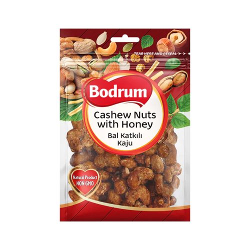 Bodrum Cashew Nuts With Honey 150g