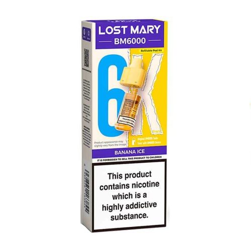 Lost Mary 6K Refillable Pod - Banana Ice
